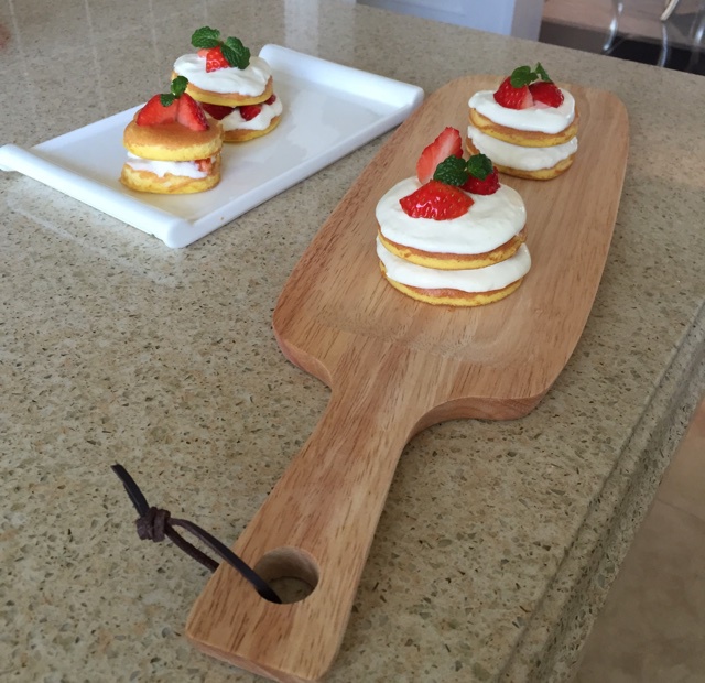 水果巧克力小蛋糕