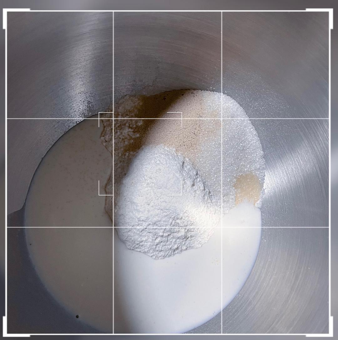 纯奶手撕吐司的做法 步骤1