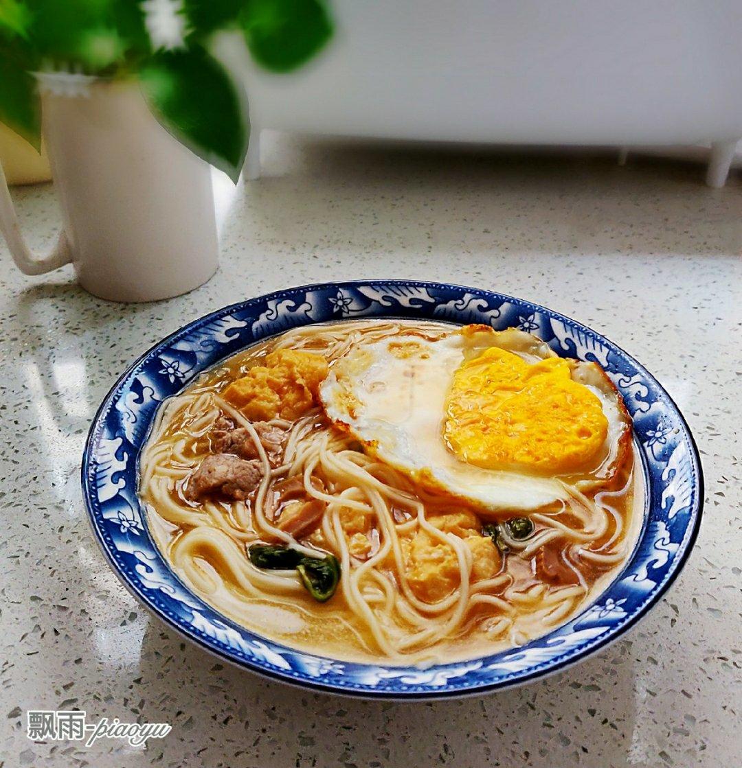 超鲜美虾油紫菜汤馄饨（面）{附快速调虾油紫菜汤料方法，馄饨（面），面条，饺子，米粉通用}