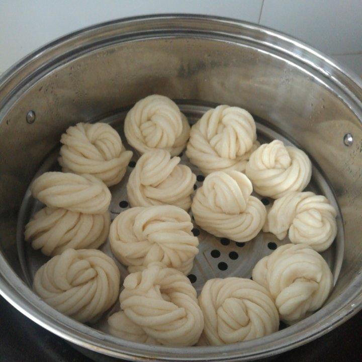 seaelves做的螺旋银丝卷