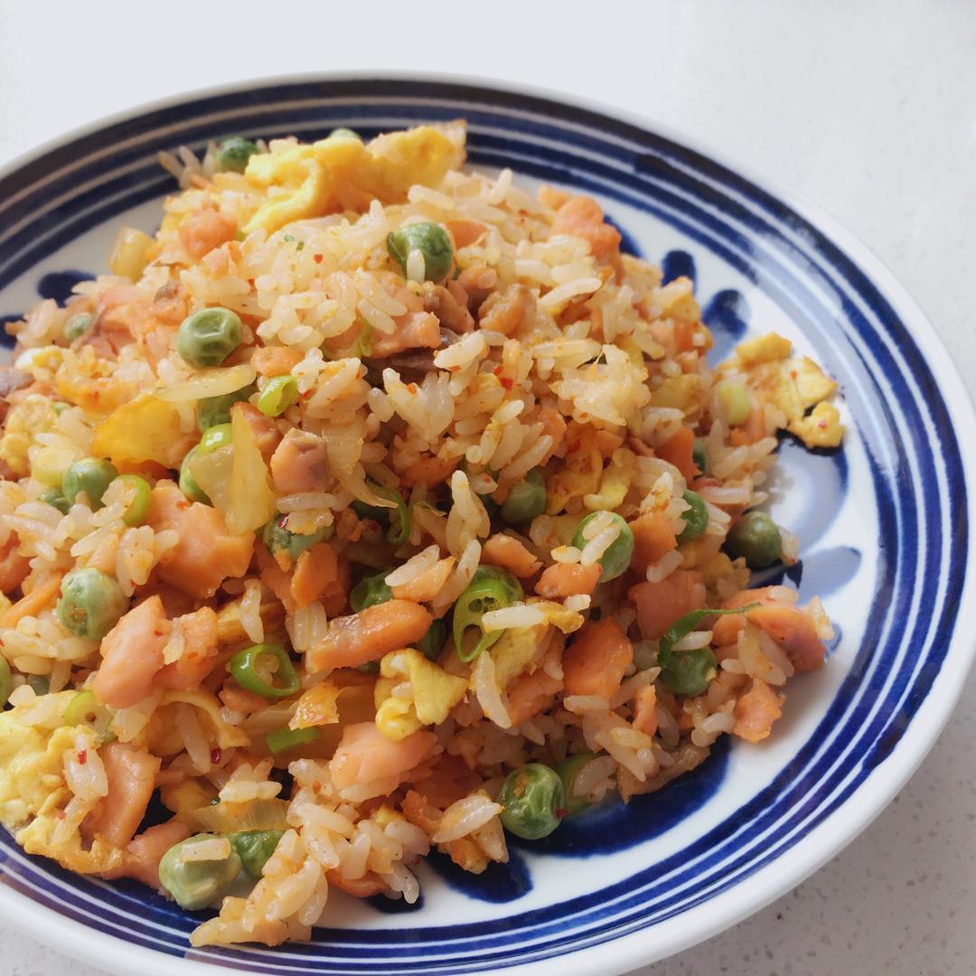 【my little nordic kitchen】泡菜三文鱼炒饭