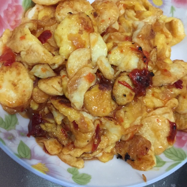 酸甜酱煎日本豆腐