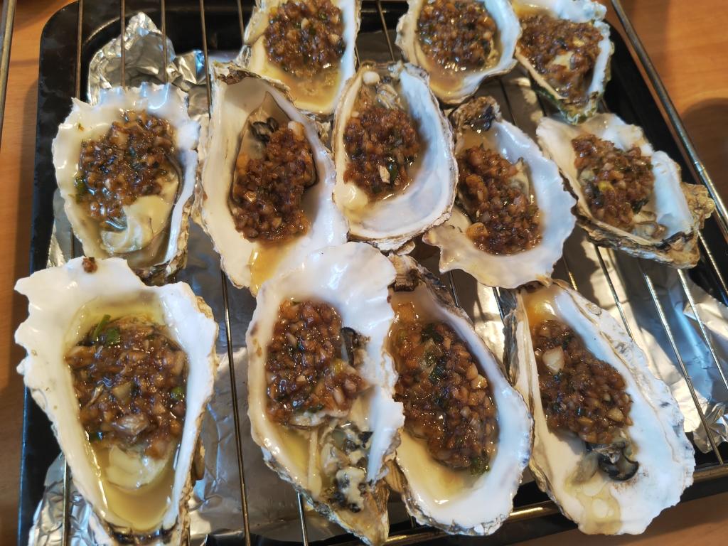 烤生蚝（烤箱版）
