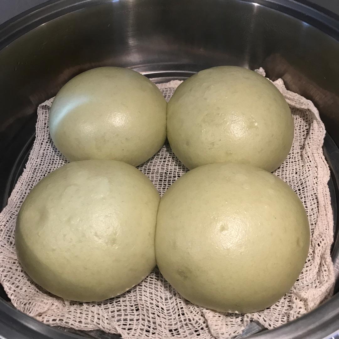 菠菜馒头的做法