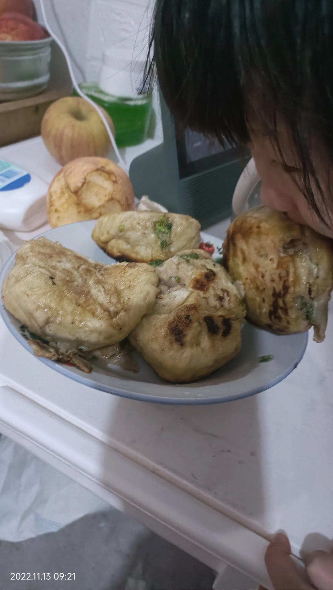 馅儿饼的和面方法