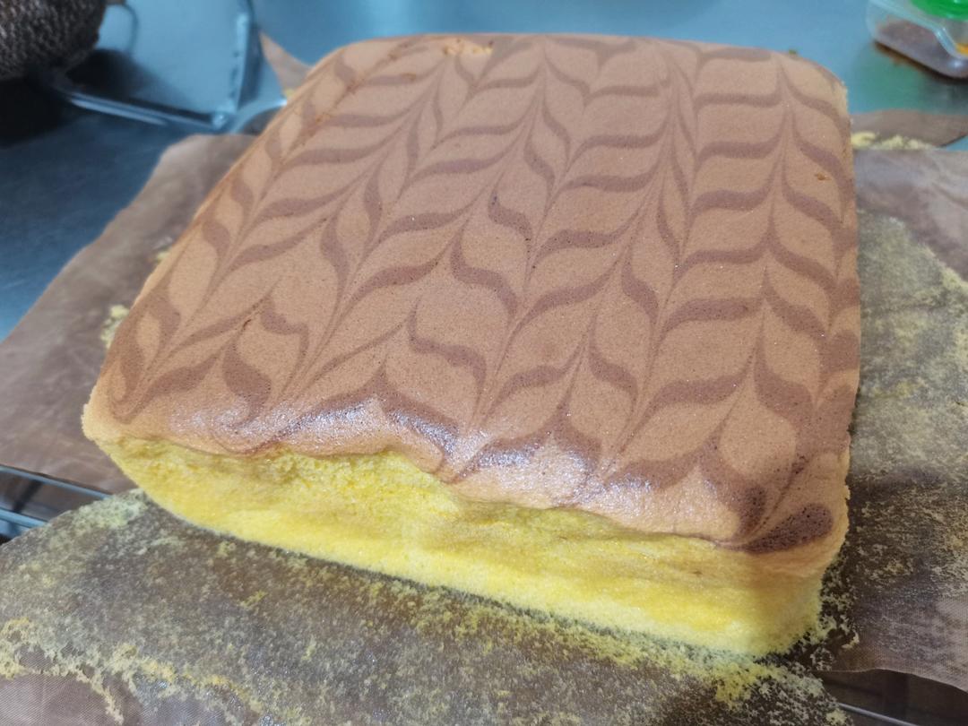 古早味蛋糕....烫面水浴法