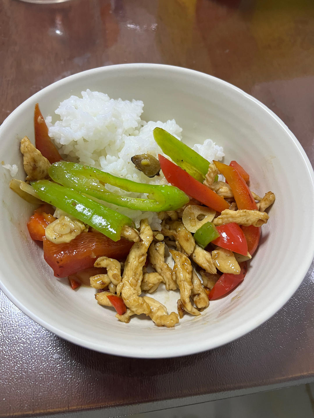 鸡丝炒青椒（鸡肉不老）