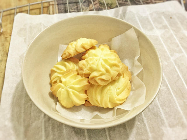 入口即溶的黄油曲奇 Butter cookies