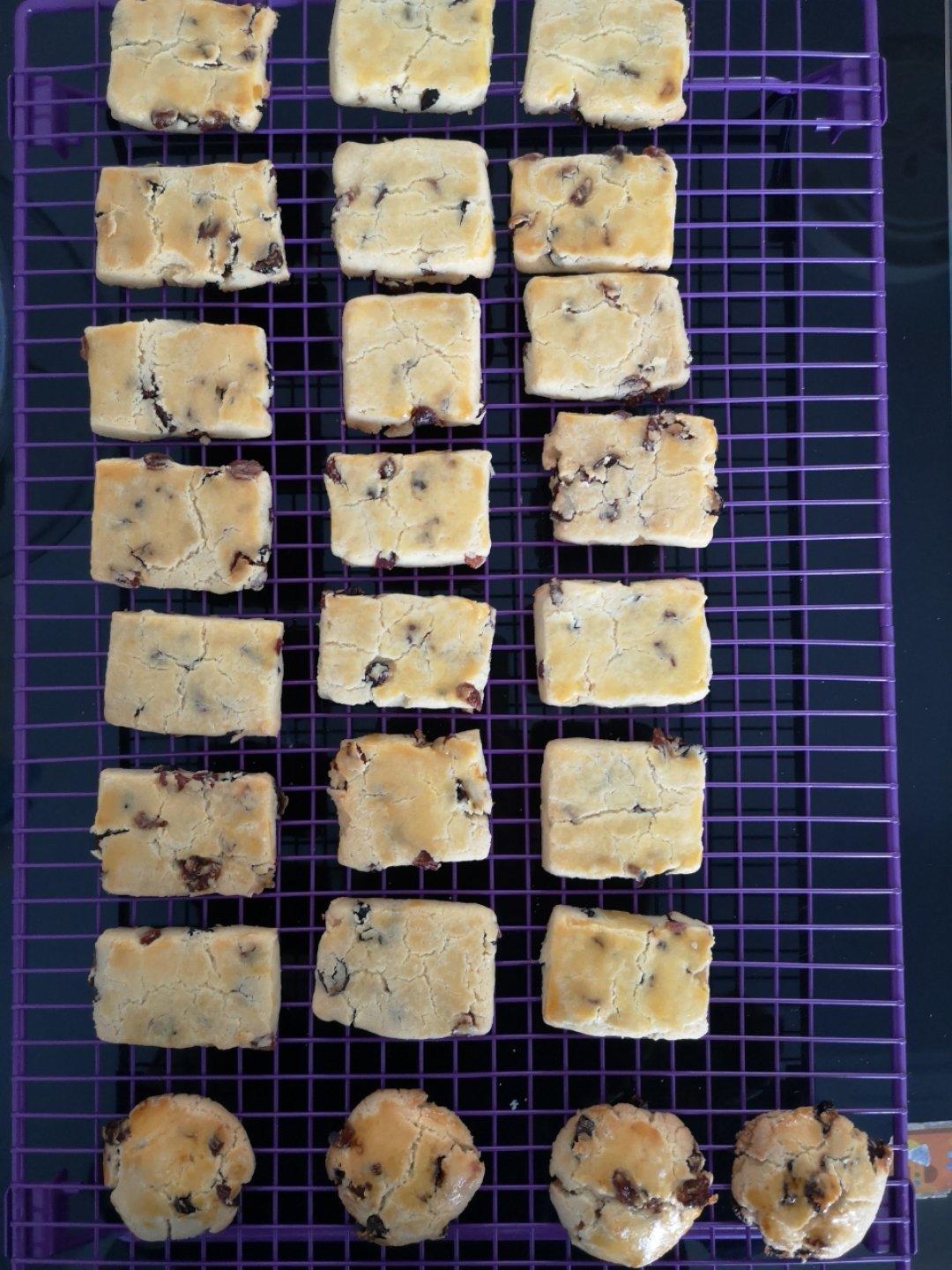 奶香浓郁的提子奶酥-儿时的回忆