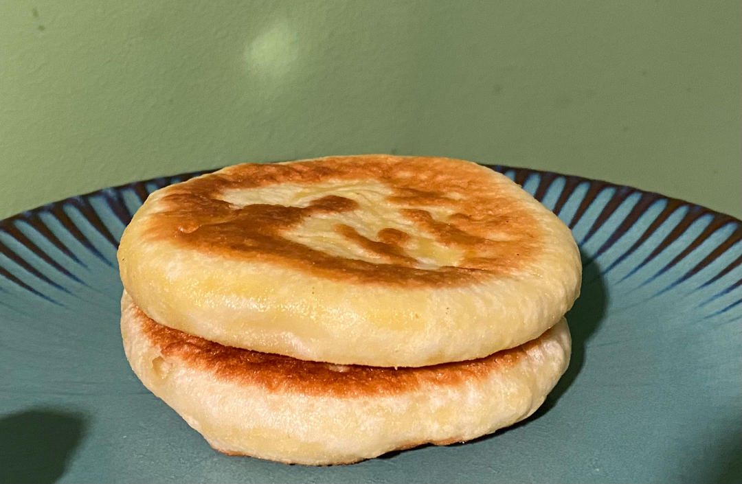 超宣软的发面饼
