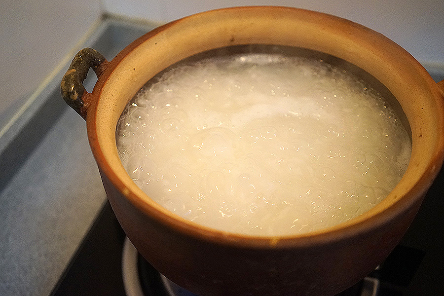 梭子蟹砂锅粥的做法 步骤8