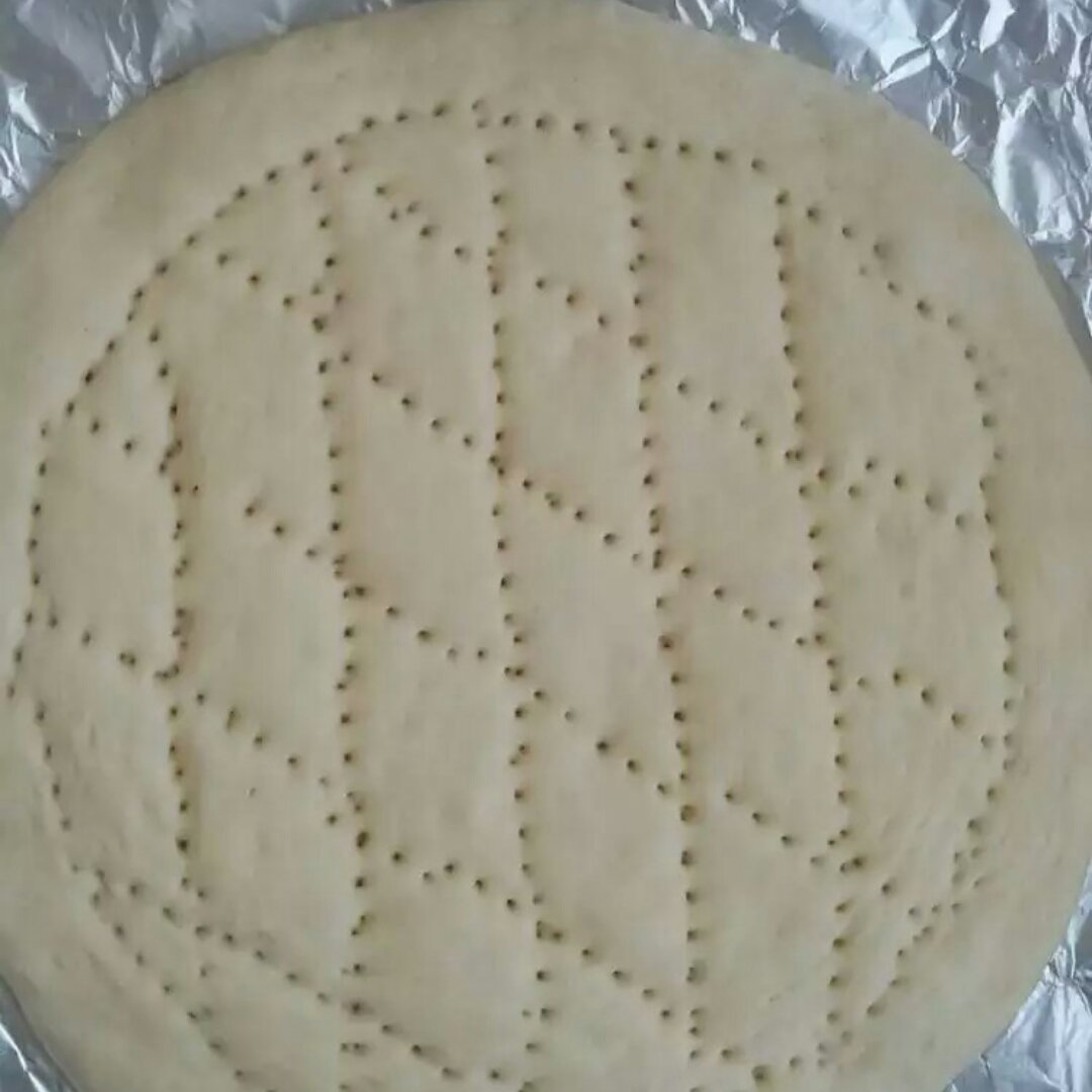 八寸披萨饼皮（四个）制作