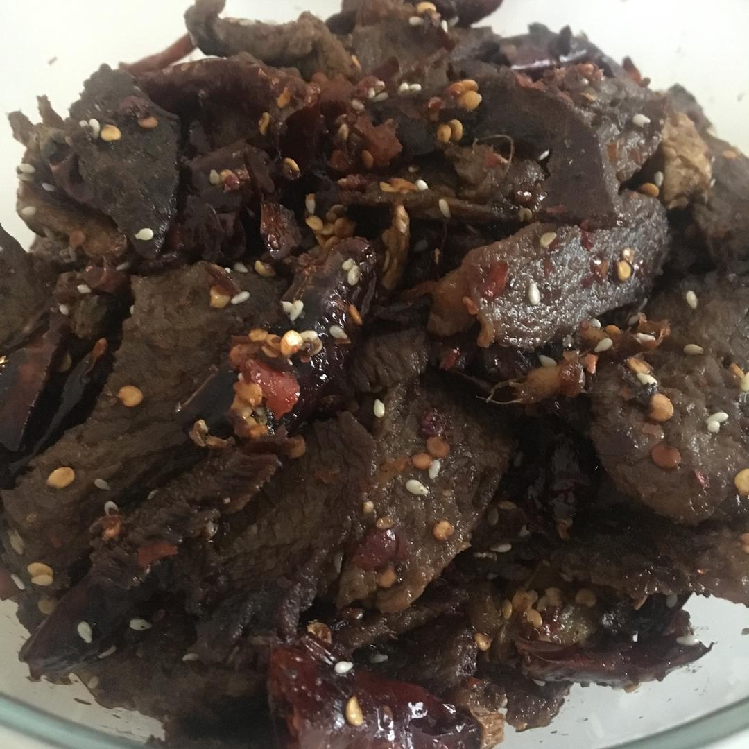 麻辣牛肉干