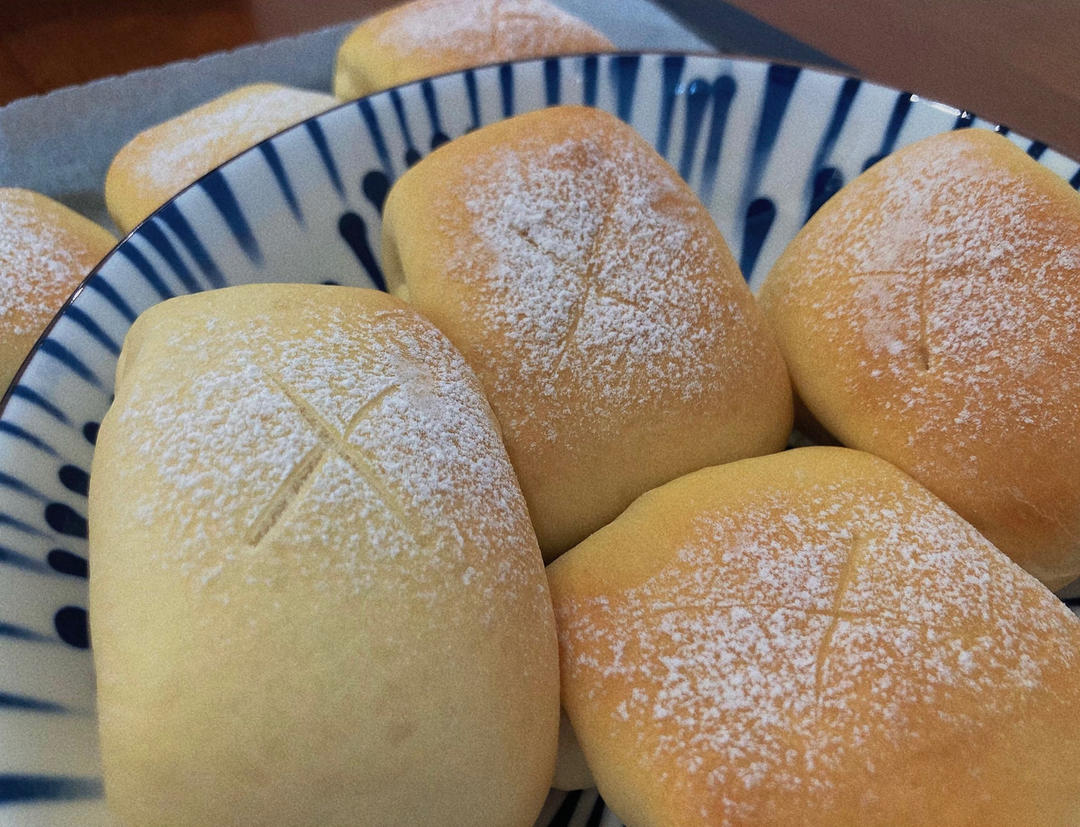 柔软的云朵面包（手揉版）