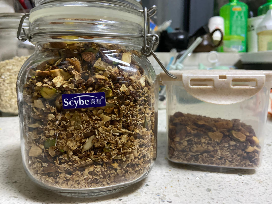 绝对好吃的少油少糖烤燕麦片-私房伴手礼（公开详细配方）