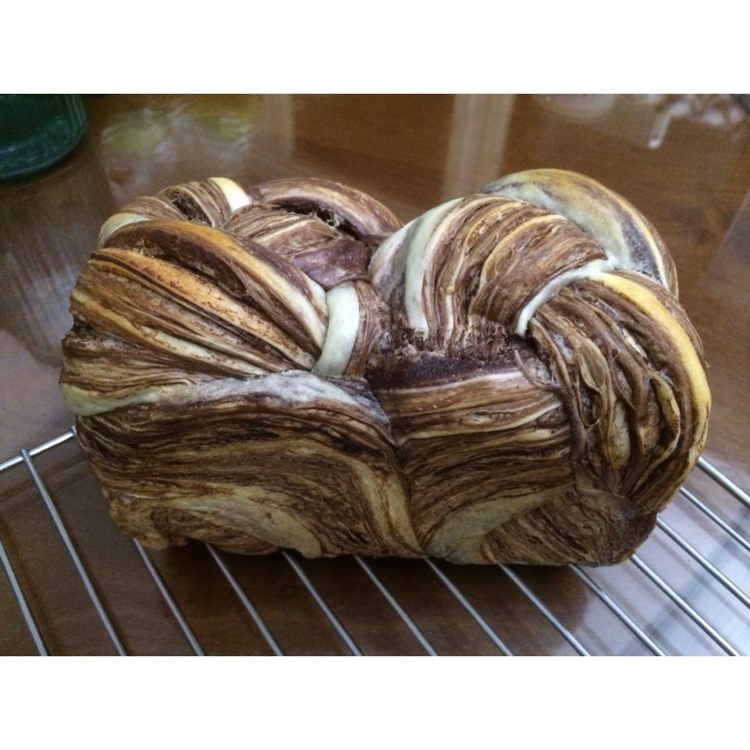 巧克力大理石吐司