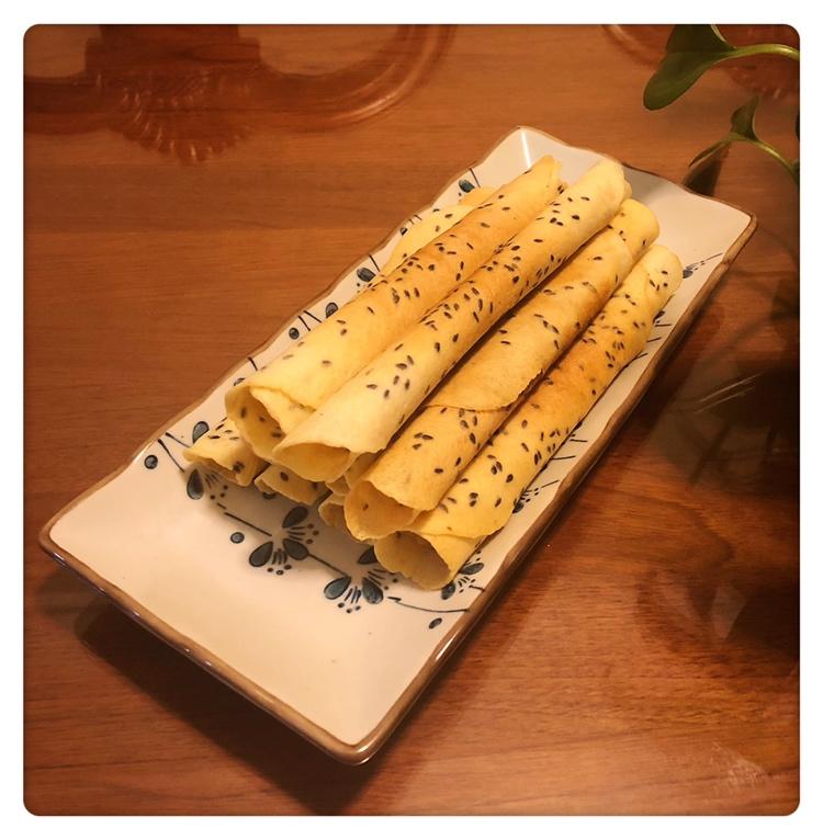 椰子油香酥蛋卷