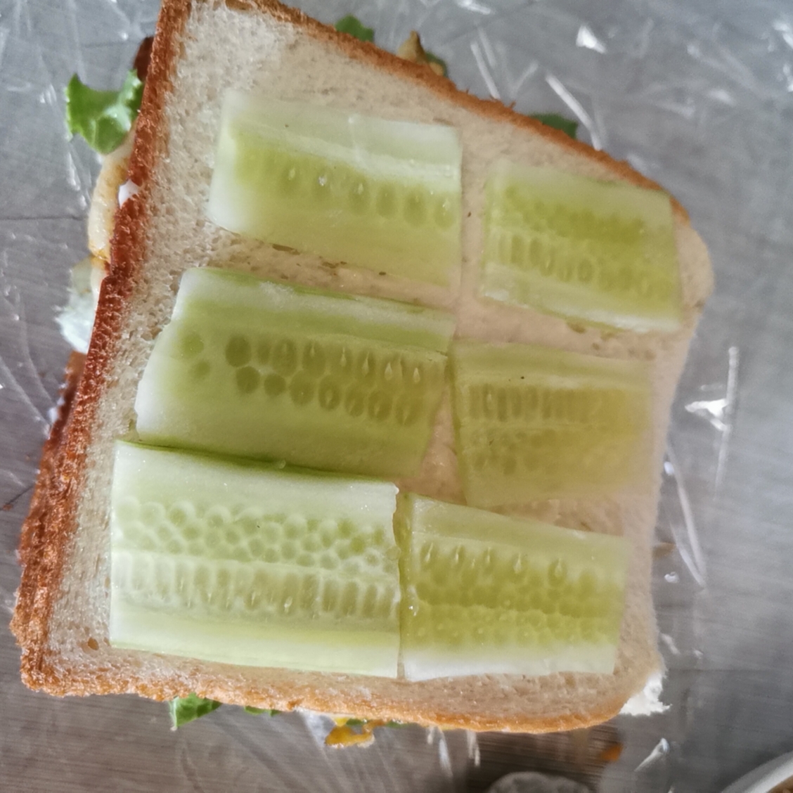 早餐三明治🥪在宿舍也能做（附包法）的做法 步骤12