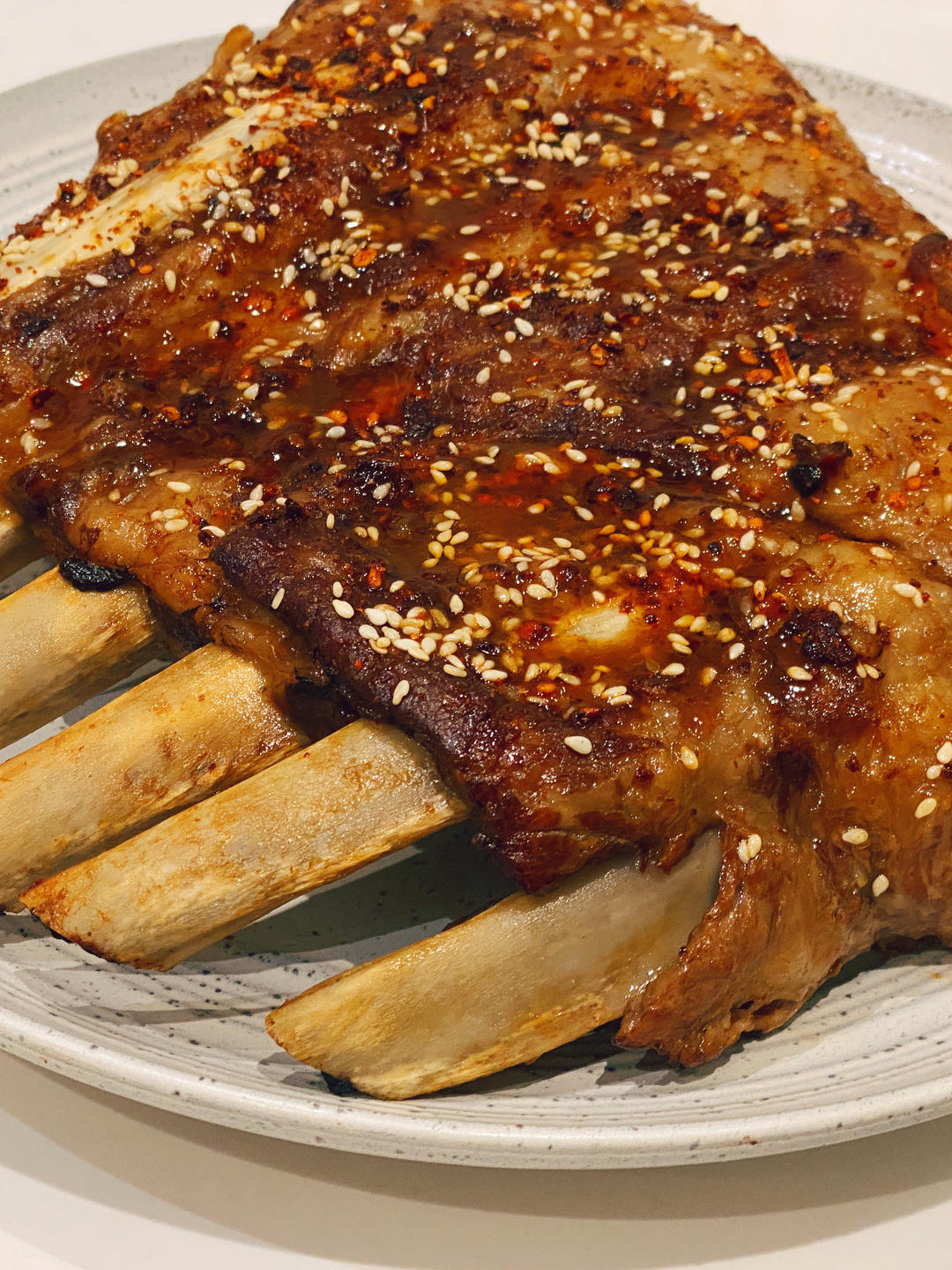 好吃到跳舞的烤猪排