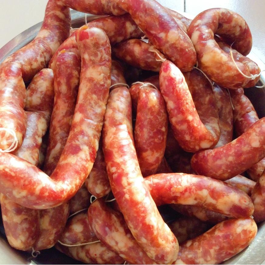 自制黑椒风味脆皮肠--多图详解手工灌肠