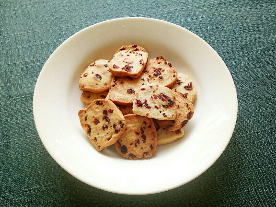 低糖少油版蔓越莓饼干