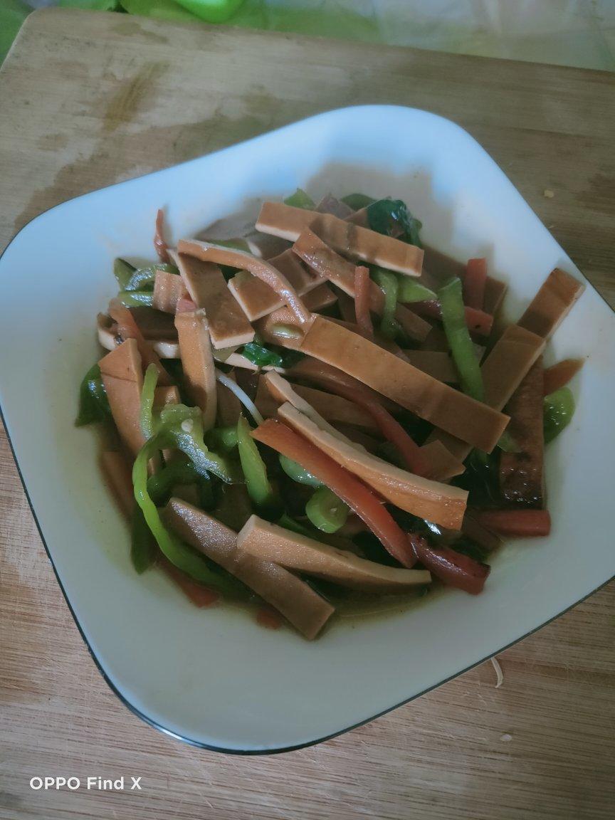 香干炒青椒