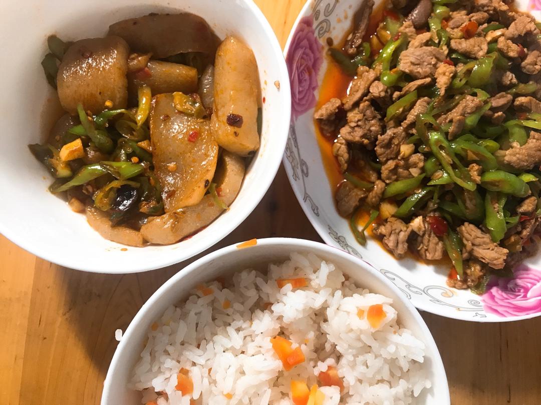尖椒炒牛肉
