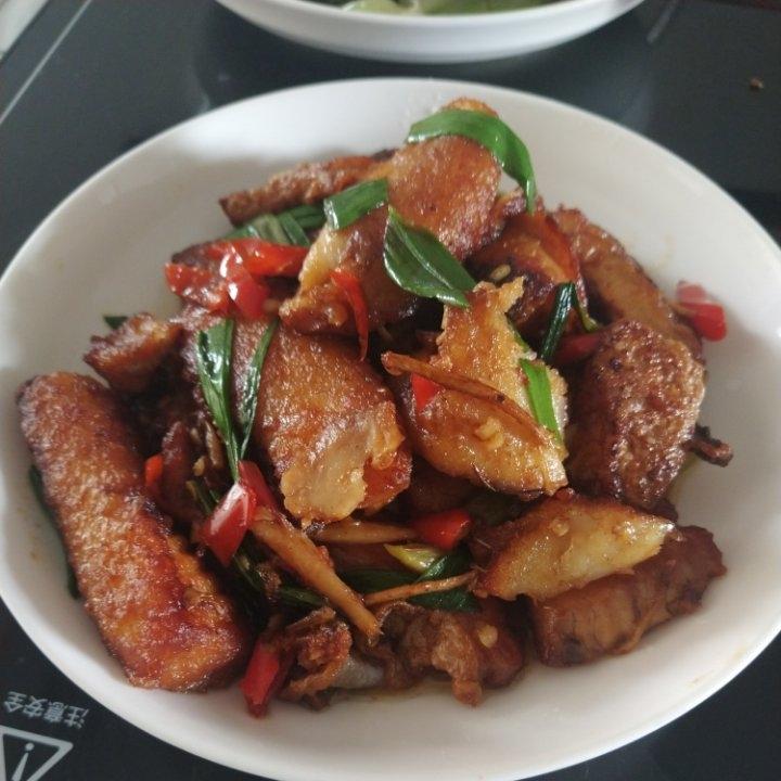 红烧鱼块（不过大油照样比饭店做的还要好吃😋）