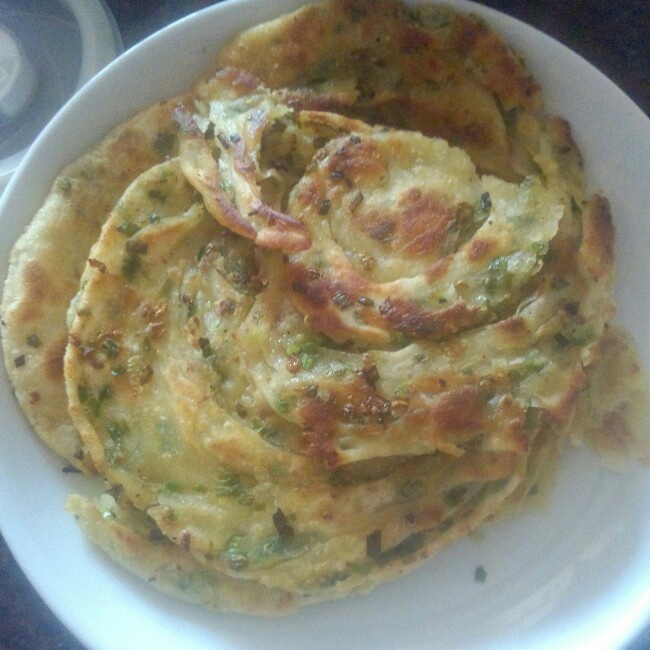 手抓葱油饼