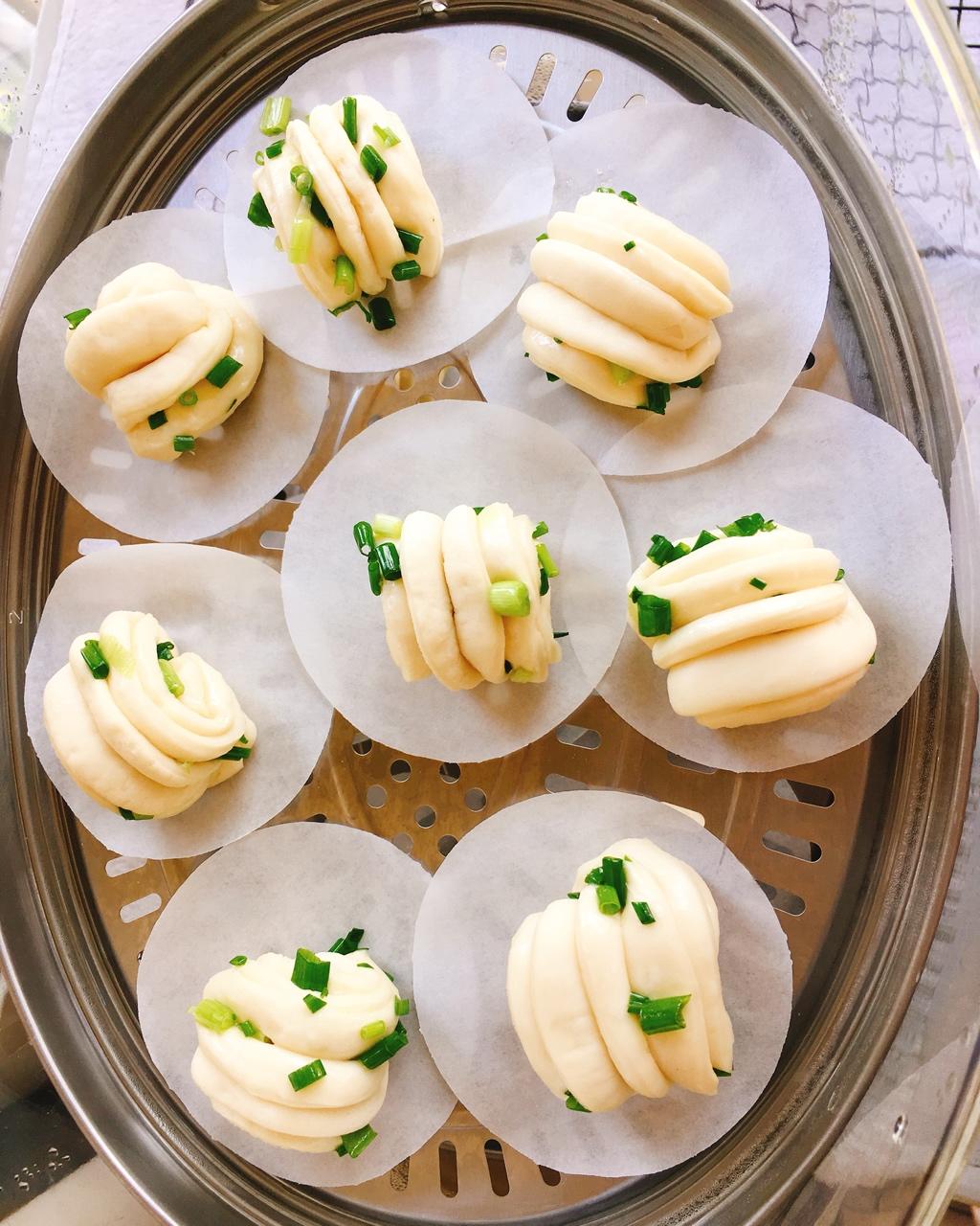 葱油花卷 Steamed Roll