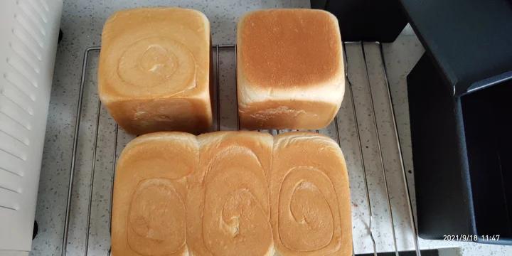 🍞消耗淡奶油吐司｜无黄油｜软绵绵｜奶香浓郁