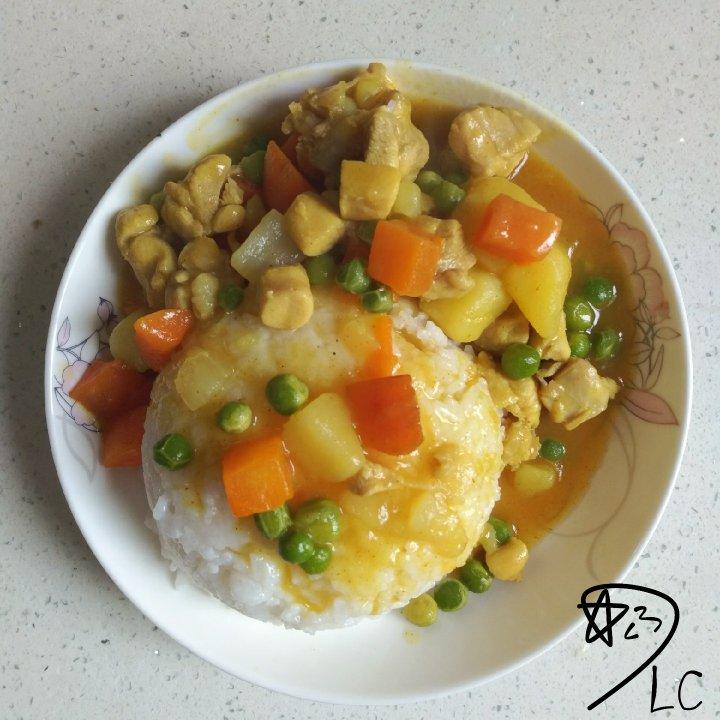 基础版土豆咖喱饭