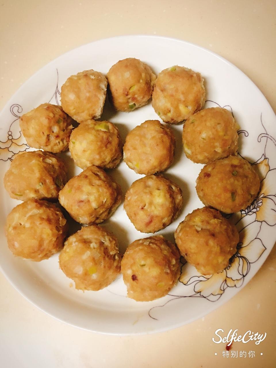 宝宝辅食【豆腐肉丸】柔软又好嚼