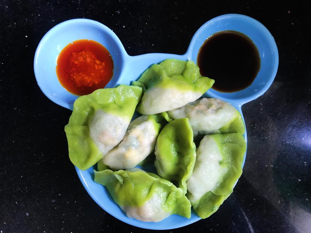 翡翠白玉白菜饺子详细版（附翡翠白玉白菜饺子包法，翡翠白玉饺子皮两种制法，面包机和面，翡翠白玉烧卖，各种馅料搭配）
