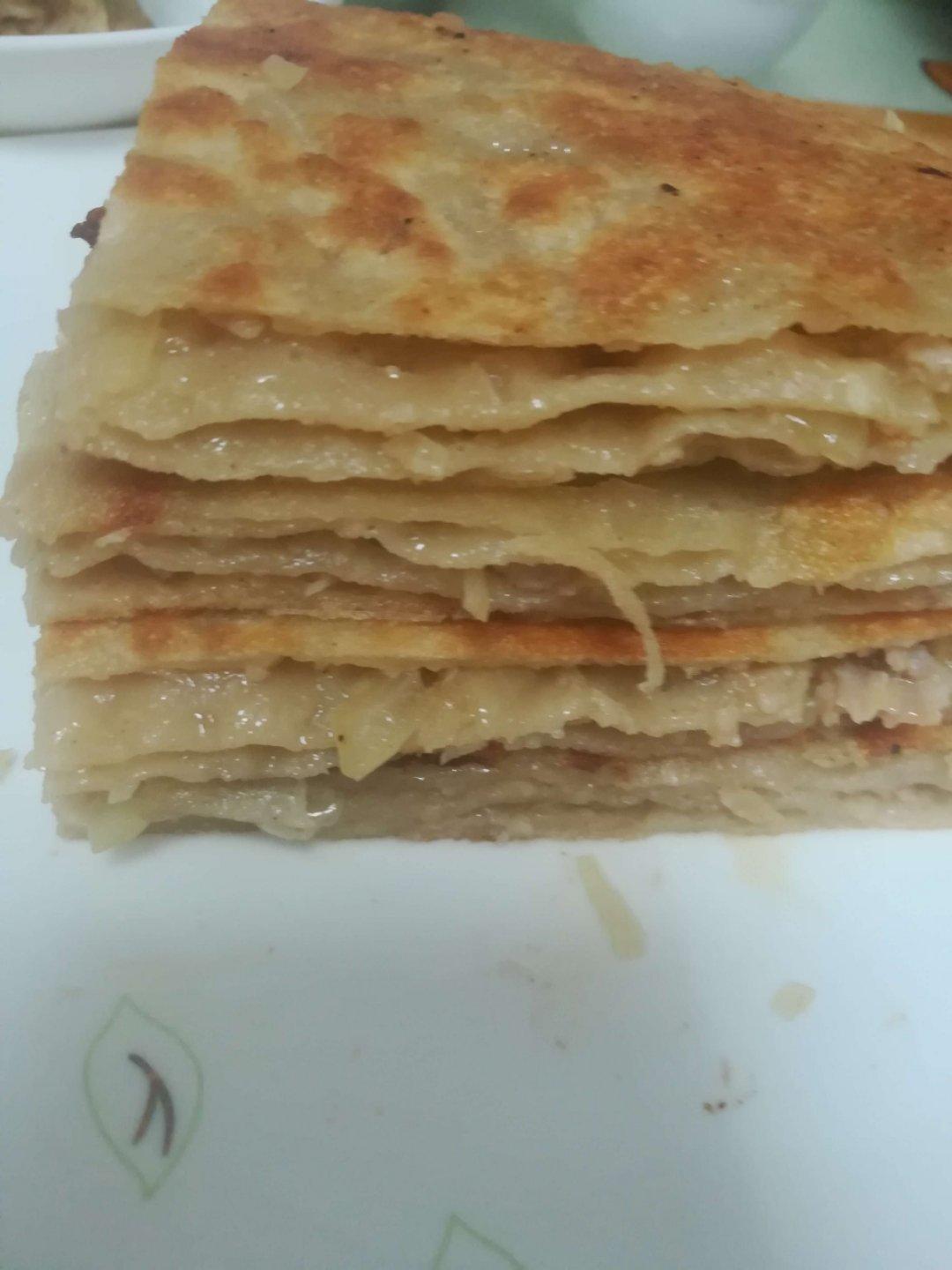 千层牛肉饼