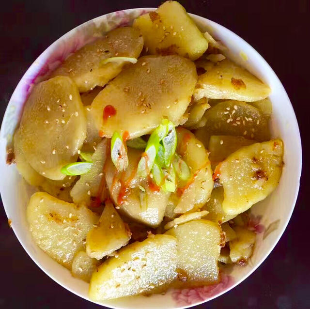 干锅土豆片