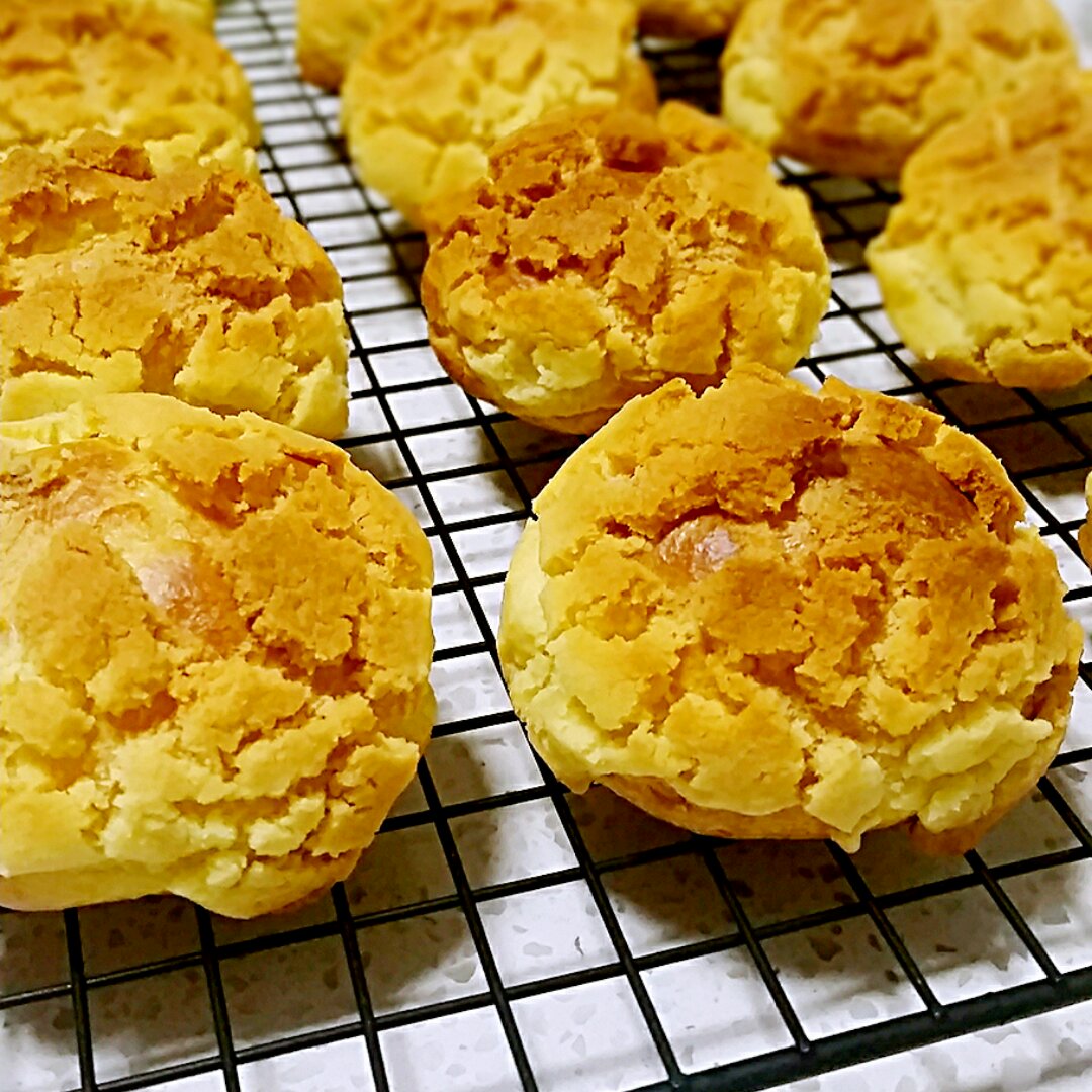 十分美味的酥皮泡芙