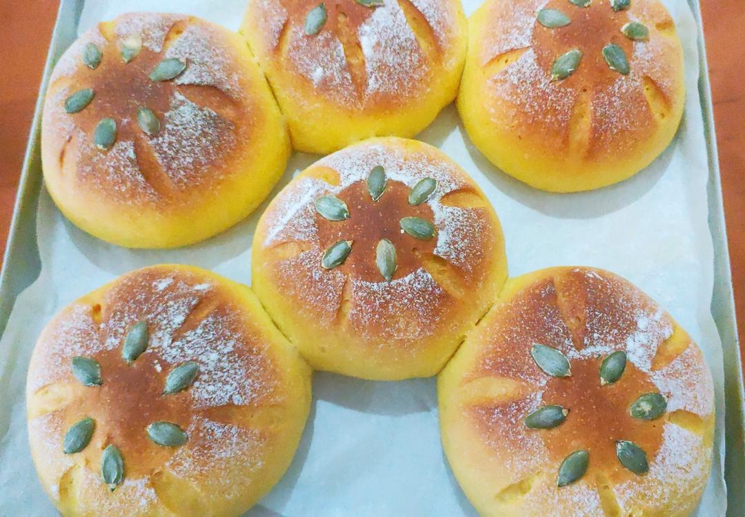 南瓜🎃奶酥面包