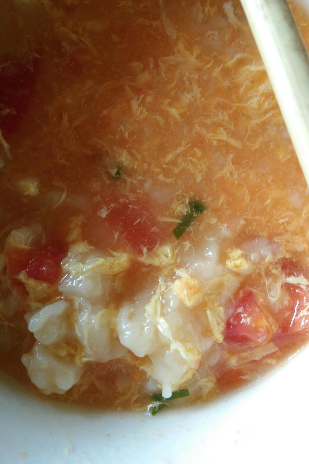 简单早餐-疙瘩汤