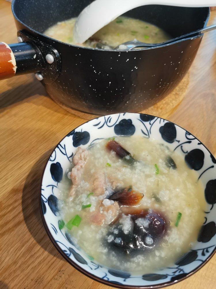 十五分钟快手之香滑皮蛋瘦肉粥(附五分钟电饭煲电压力锅更快捷方法)