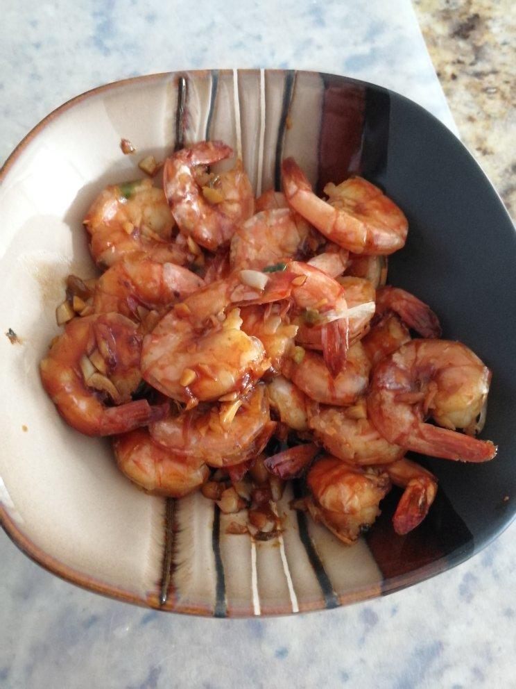 家庭版油焖大虾