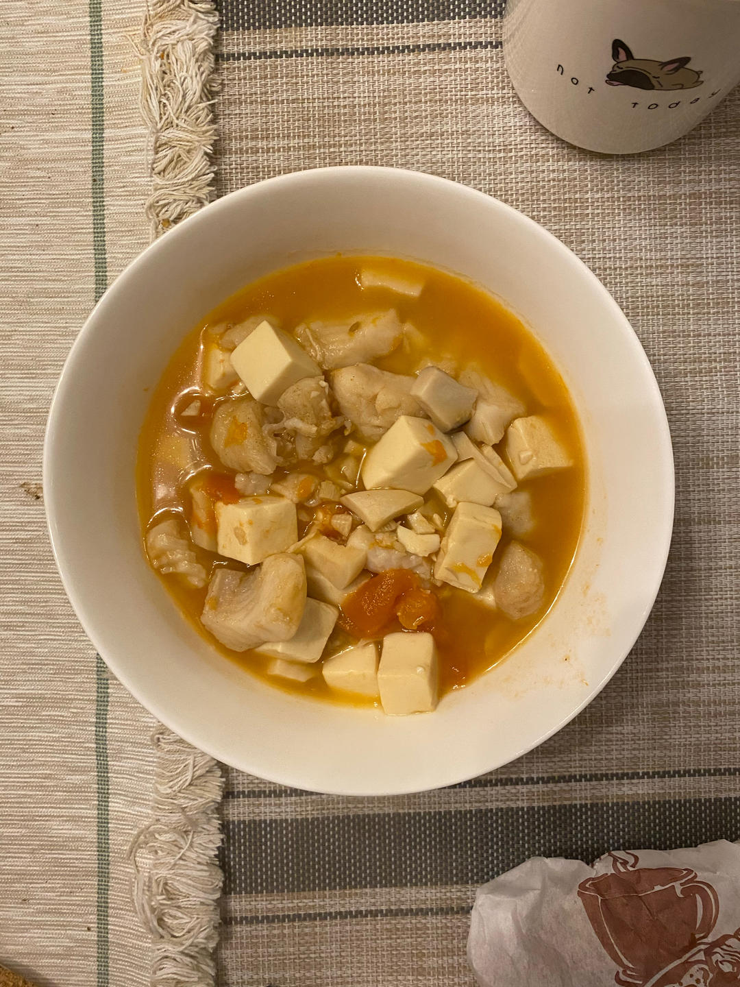 龙利鱼豆腐煲