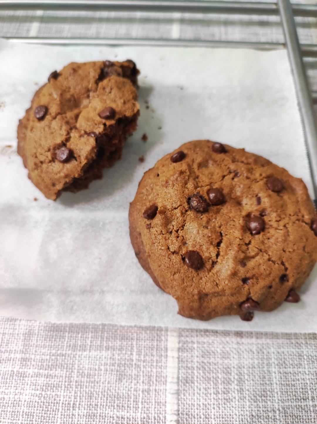 chocolate chip cookies美式超大巧克力软曲奇