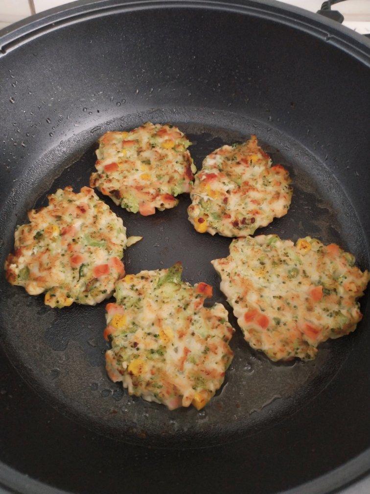 好吃不胖的时蔬鸡肉饼