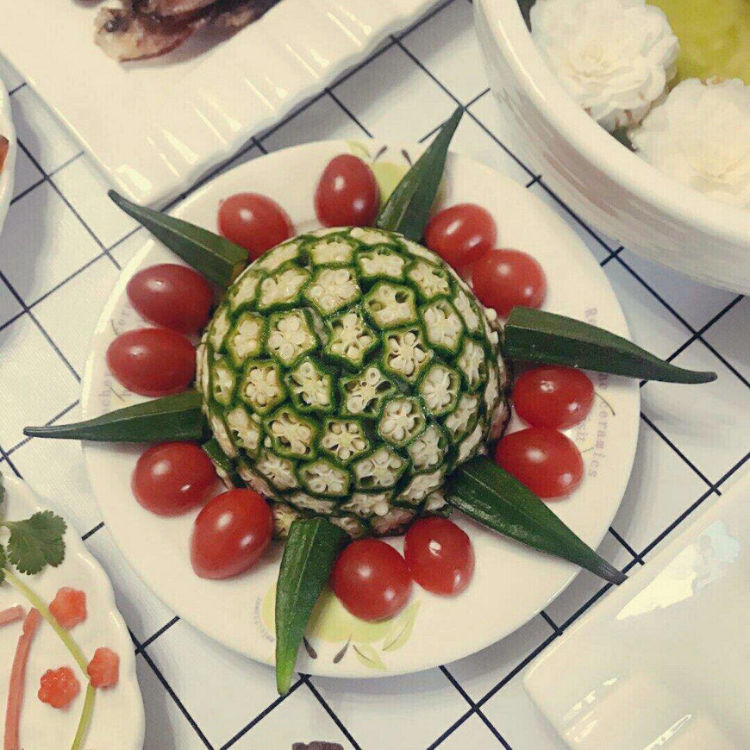 土豆泥秋葵