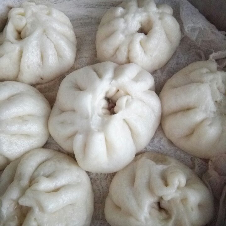 家庭手工肉馅大包子
