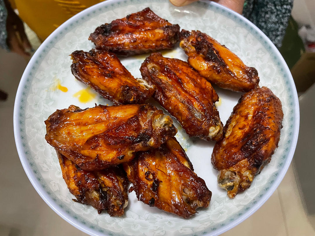 秒杀外面轻食店的所有鸡翅 吃了一次就彻底爱上(空气炸锅版)