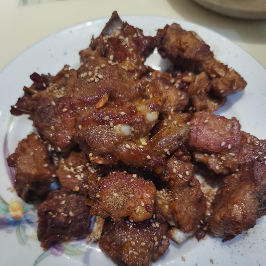蒜香烤排骨（烤箱版）