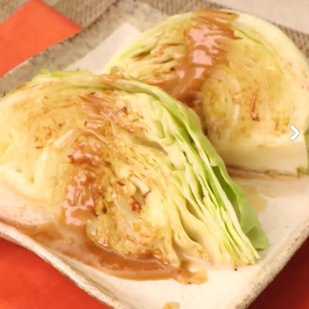 十分钟全部完成的日式煎包菜