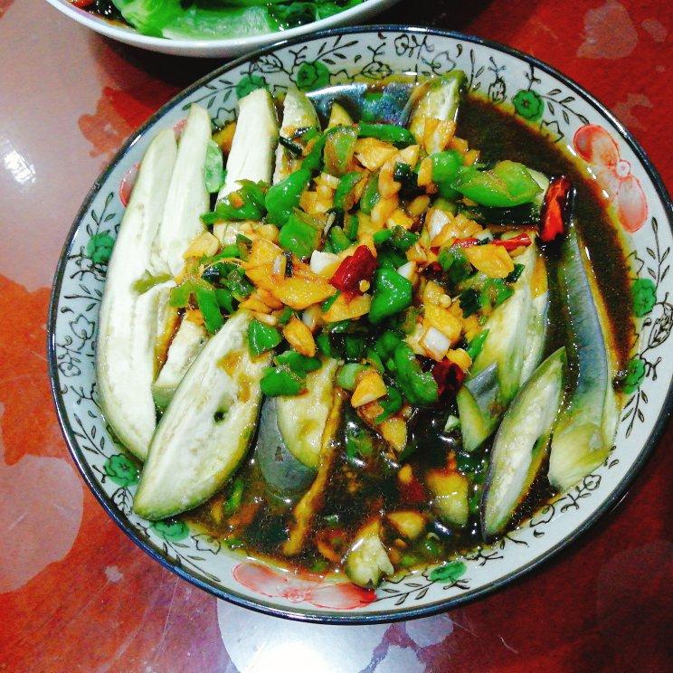 蒜末蒸茄子